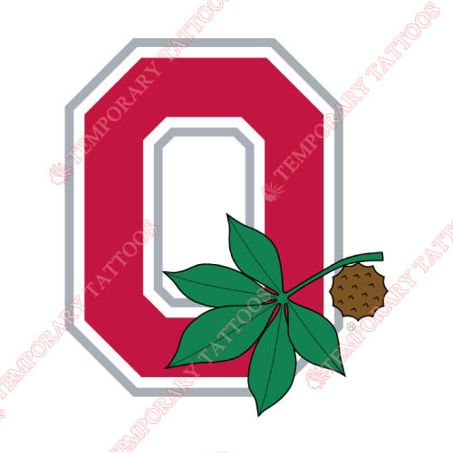 Ohio State Buckeyes Customize Temporary Tattoos Stickers NO.5753